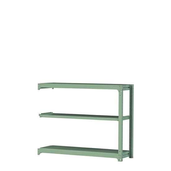 【ポイント10倍】【直送品】 山金工業 ボルトレス中量ラック 300kg/段 連結 3S4548-3GR 【大型】