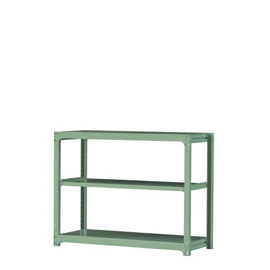 【直送品】 山金工業 ボルトレス中量ラック 300kg/段 単体 3S4562-3G 【大型】