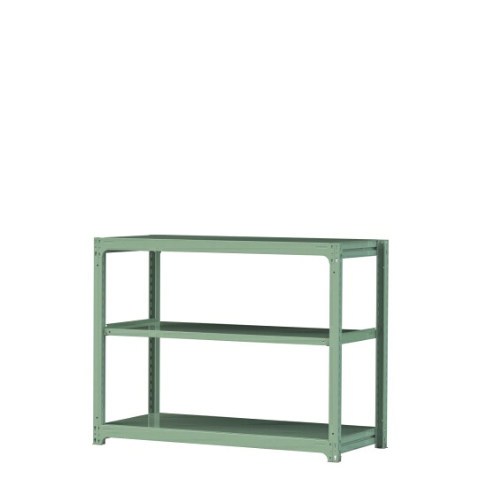 【直送品】 山金工業 ボルトレス中量ラック 300kg/段 単体 3S4570-3G 【大型】