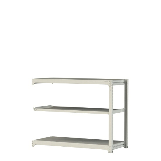 【直送品】 山金工業 ボルトレス中量ラック 300kg/段 連結 3S4570-3WR 【大型】|道具屋さん店