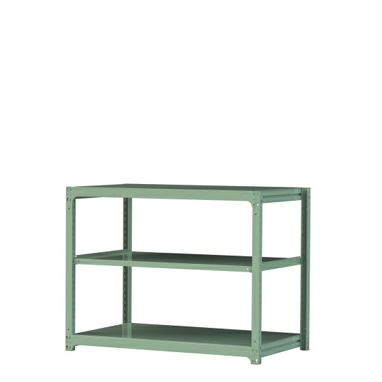 【ポイント10倍】【直送品】 山金工業 ボルトレス中量ラック 300kg/段 単体 3S4591-3G 【大型】