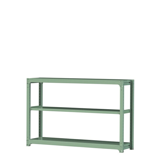 【ポイント10倍】【直送品】 山金工業 ボルトレス中量ラック 300kg/段 単体 3S4648-3G 【大型】|道具屋さん店