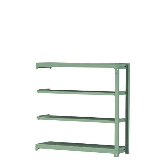 【ポイント10倍】【直送品】 山金工業 ボルトレス中量ラック 300kg/段 連結 3S5548-4GR 【大型】