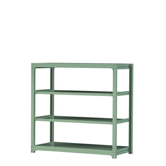 【ポイント5倍】【直送品】 山金工業 ボルトレス中量ラック 300kg/段 単体 3S5570-4G 【大型】