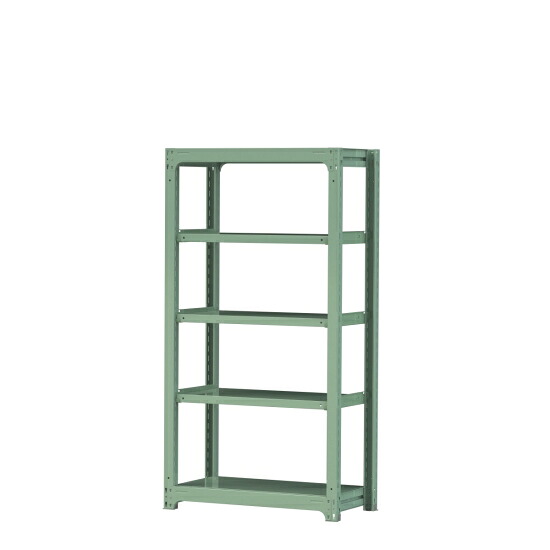 【ポイント5倍】【直送品】 山金工業 ボルトレス中量ラック 300kg/段 単体 3S6348-5G 【大型】