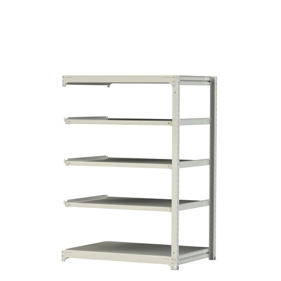 【ポイント5倍】【直送品】 山金工業 ボルトレス中量ラック 300kg/段 連結 3S6491-5WR 【大型】