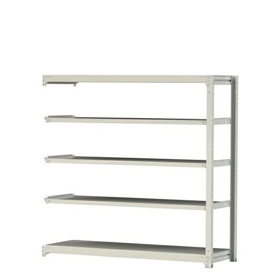 【ポイント5倍】【直送品】 山金工業 ボルトレス中量ラック 300kg/段 連結 3S6662-5WR 【大型】