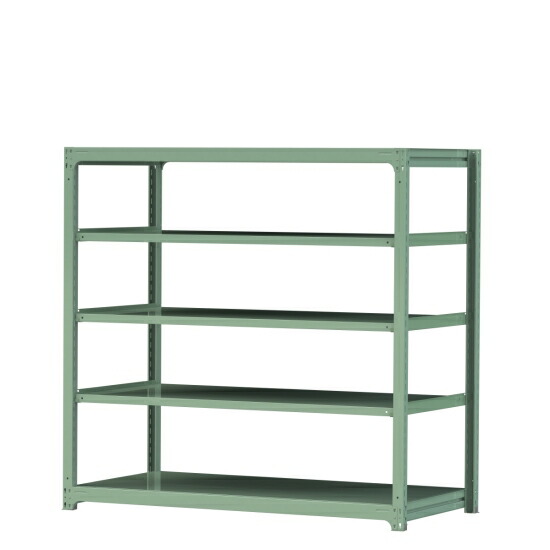 【ポイント5倍】【直送品】 山金工業 ボルトレス中量ラック 300kg/段 単体 3S6691-5G 【大型】|道具屋さん店