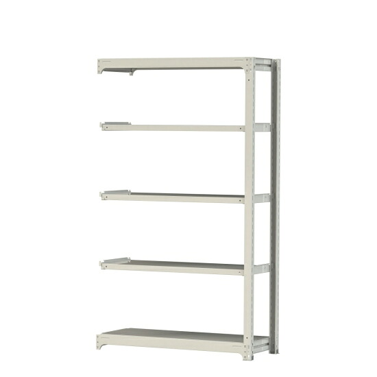【ポイント10倍】【直送品】 山金工業 ボルトレス中量ラック 300kg/段 連結 3S7448-5WR 【大型】｜道具屋さん店