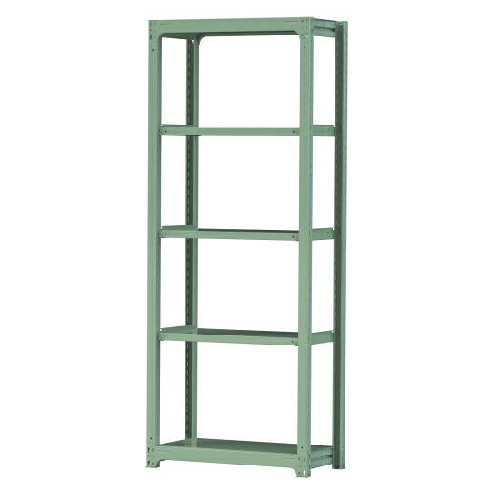 【ポイント10倍】【直送品】 山金工業 ボルトレス中量ラック 300kg/段 単体 3S8348-5G 【大型】|道具屋さん店