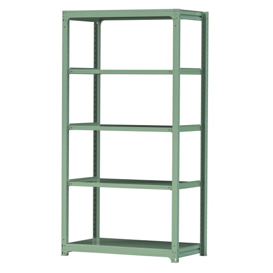 【ポイント5倍】【直送品】 山金工業 ボルトレス中量ラック 300kg/段 単体 3S8470-5G 【大型】｜道具屋さん店