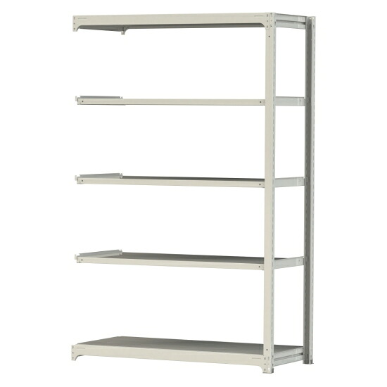 【ポイント5倍】【直送品】 山金工業 ボルトレス中量ラック 300kg/段 連結 3S8570-5WR 【大型】｜道具屋さん店