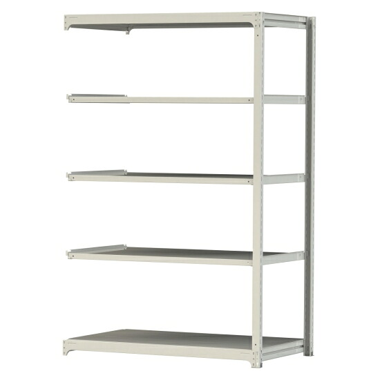 【ポイント5倍】【直送品】 山金工業 ボルトレス中量ラック 300kg/段 連結 3S8591-5WR 【大型】