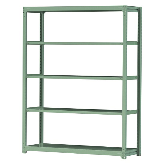 【ポイント10倍】【直送品】 山金工業 ボルトレス中量ラック 300kg/段 単体 3S8662-5G 【大型】｜道具屋さん店