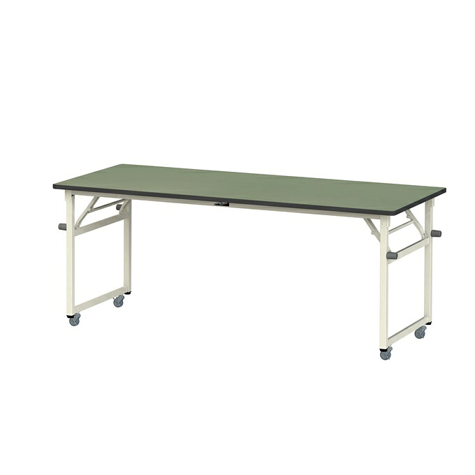【ポイント5倍】【直送品】 山金工業 ワークテーブル 折りタタミタイプ移動式 STRC-1875N-GI 【大型】
