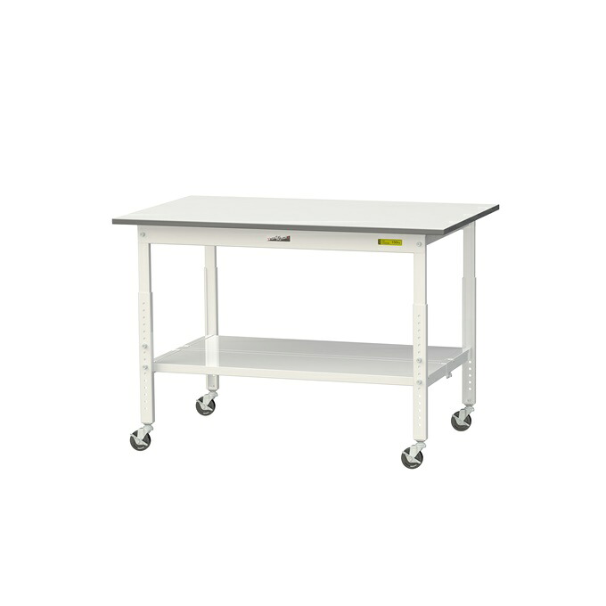 【ポイント10倍】【直送品】 山金工業 ワークテーブル SUPAC-1275TT-WW (全面棚板付) 【大型】