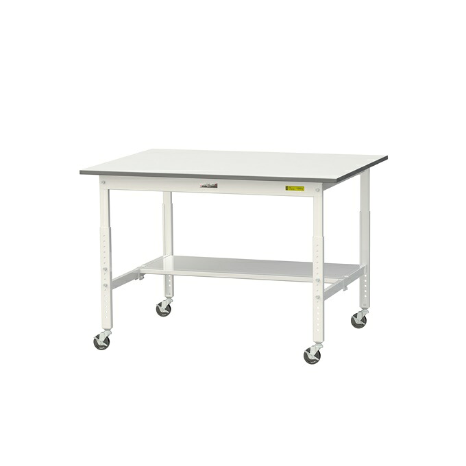 【ポイント5倍】【直送品】 山金工業 ワークテーブル SUPAC-1290T-WW (半面棚板付) 【大型】｜道具屋さん店