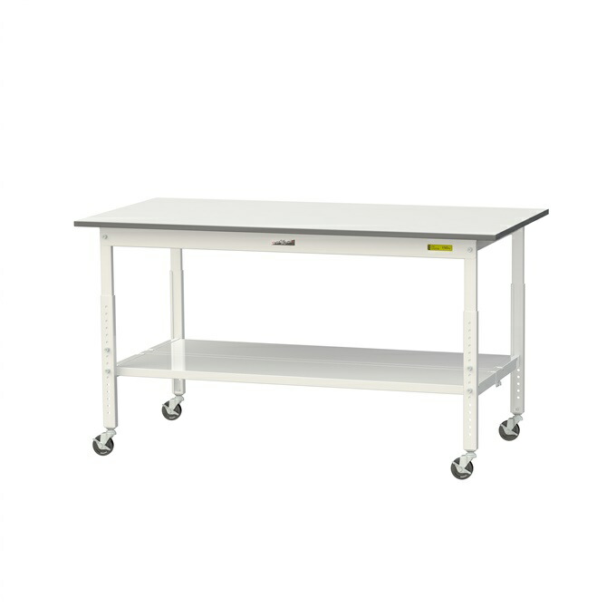 【ポイント5倍】【直送品】 山金工業 ワークテーブル SUPAC-1575TT-WW (全面棚板付) 【大型】