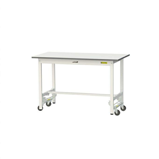 【ポイント5倍】【直送品】 山金工業 ワークテーブル ワンタッチ移動タイプ SUPU-1260-WW 【大型】 27,222円