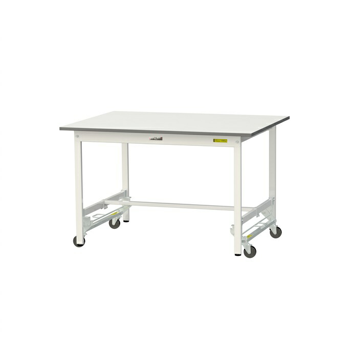 【ポイント10倍】【直送品】 山金工業 ワークテーブル ワンタッチ移動タイプ SUPU-1290-WW 【大型】