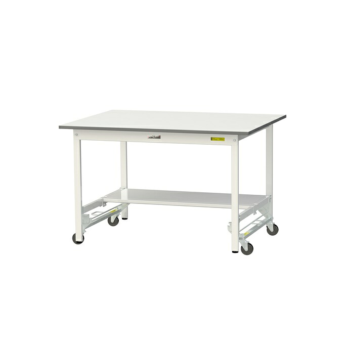 【直送品】 山金工業 ワークテーブル ワンタッチ移動タイプ SUPU-1290T-WW 【大型】