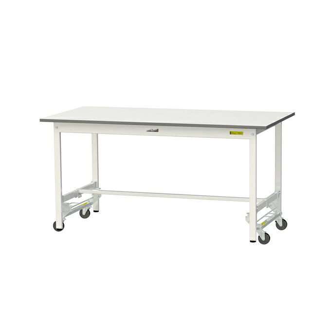 【直送品】 山金工業 ワークテーブル ワンタッチ移動タイプ SUPU-1575-WW 【大型】