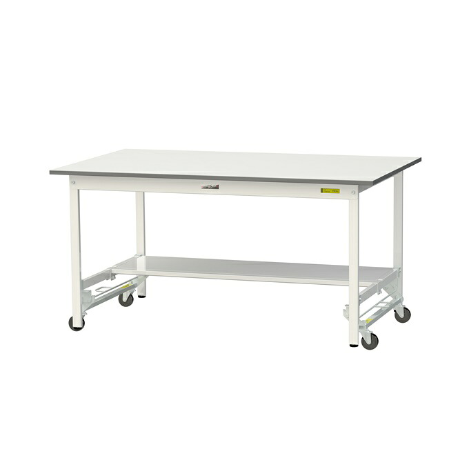 【直送品】 山金工業 ワークテーブル ワンタッチ移動タイプ SUPU-1590T-WW 【大型】
