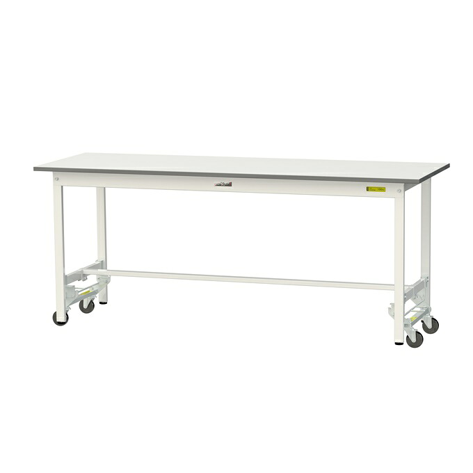【ポイント5倍】【直送品】 山金工業 ワークテーブル ワンタッチ移動タイプ SUPU-1860-WW 【大型】