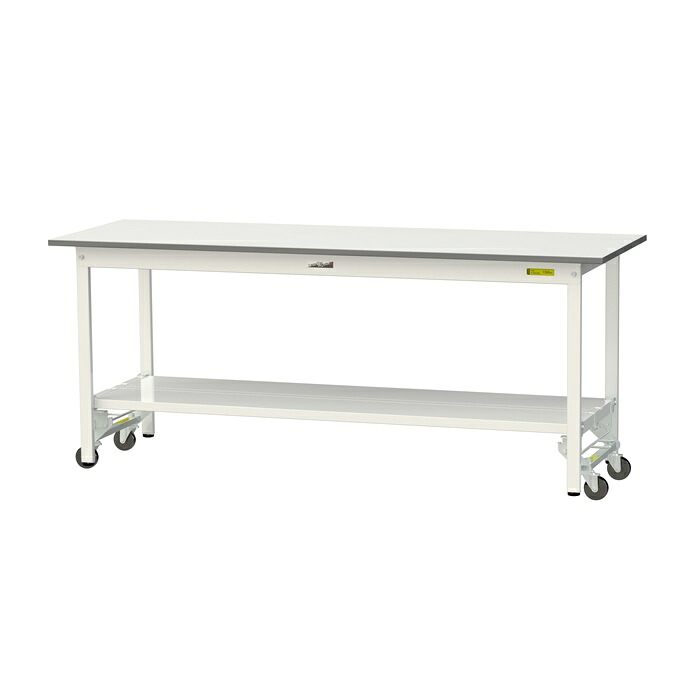 【直送品】 山金工業 ワークテーブル ワンタッチ移動タイプ SUPU-1860TT-WW 【大型】