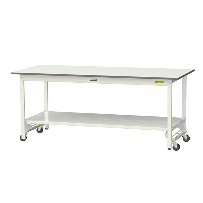 【直送品】 山金工業 ワークテーブル ワンタッチ移動タイプ SUPU-1875TT-WW 【大型】