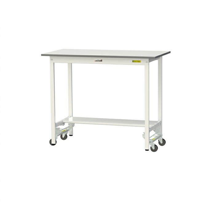 【ポイント5倍】【直送品】 山金工業 ワークテーブル ワンタッチ移動タイプ SUPUH-1260T-WW 【大型】 27,313円