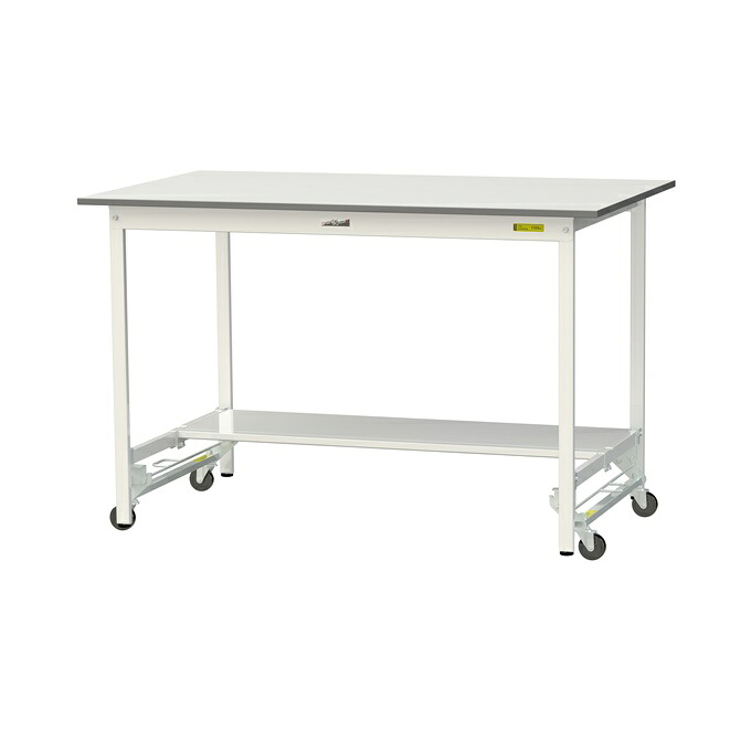 【直送品】 山金工業 ワークテーブル ワンタッチ移動タイプ SUPUH-1590T-WW 【大型】|道具屋さん店
