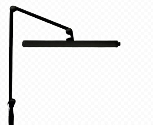 【ポイント10倍】【直送品】 山金工業 LEDスタンド Z-LIGHT Z-208PRO B (Z-208PRO-B) 《オプション》 【送料別】