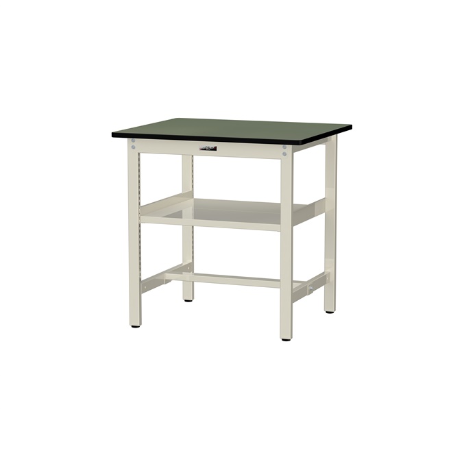【ポイント5倍】【直送品】 山金工業 ワークテーブル 固定式 中間棚付 SWRH-975S2-GI 【大型】｜道具屋さん店