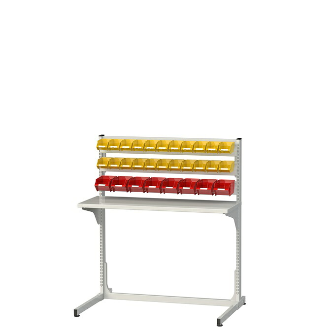 【直送品】 山金工業 マルチワークテーブル MW-1214L-B 【大型】｜道具屋さん店