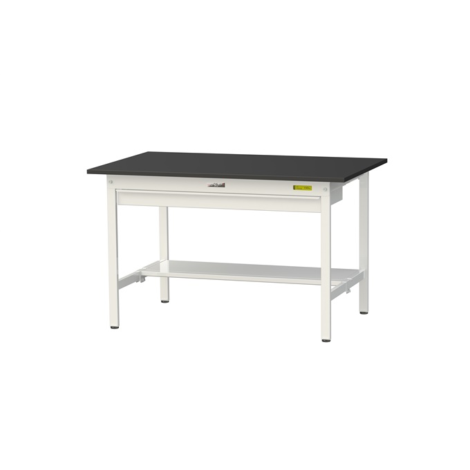 【直送品】 山金工業 実験台 耐薬品ケミテクト天板 ワイド引出し付 H740 SLK-1275WT-BKW 【大型】 38,253円