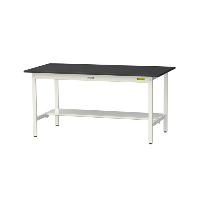 【ポイント10倍】【直送品】 山金工業 実験台 耐薬品ケミテクト天板 固定式 H740 SLK-1575T-BKW 【大型】｜道具屋さん店 39,754円