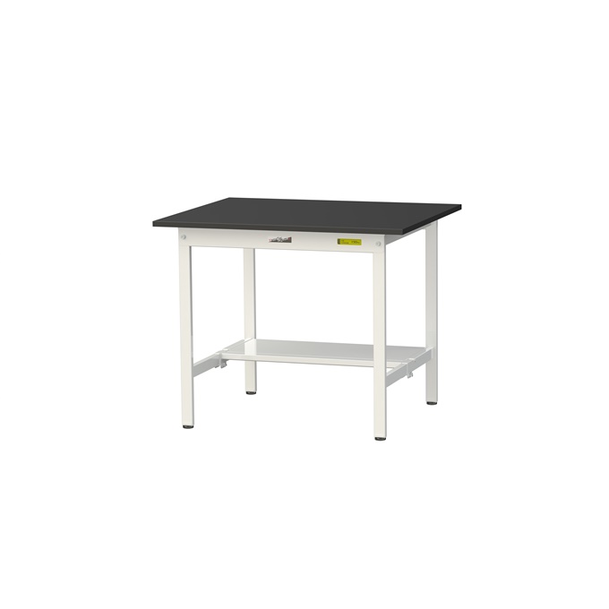 【直送品】 山金工業 実験台 耐薬品ケミテクト天板 固定式 H740 SLK-975T-BKW 【大型】｜道具屋さん店 26,483円