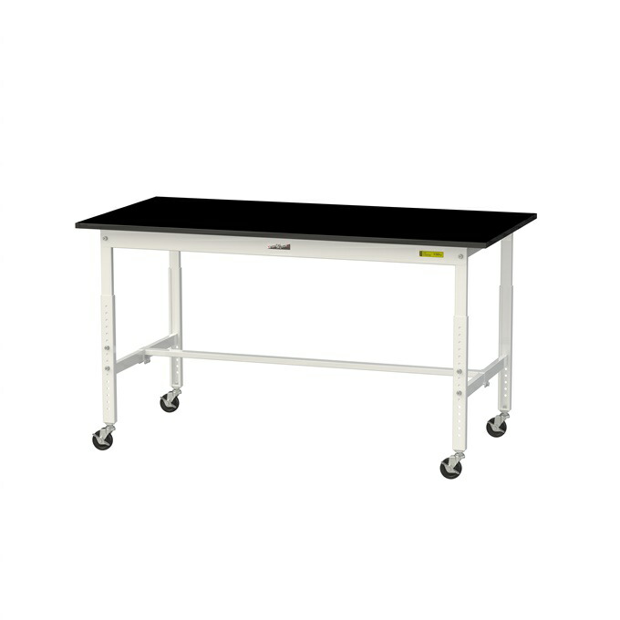 【直送品】 山金工業 実験用ラボテーブル SLKAC-1575-BKW 【大型】 43,401円