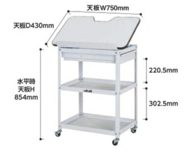 【尖んがり5倍】【直送品】 山金工業 ジャストフィットワゴン WJC-3-P 【大型】