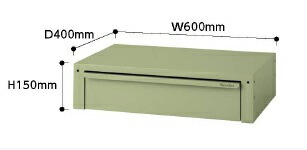 【ポイント10倍】【直送品】 山金工業 キャビネット WLD-6M1-G 【大型】