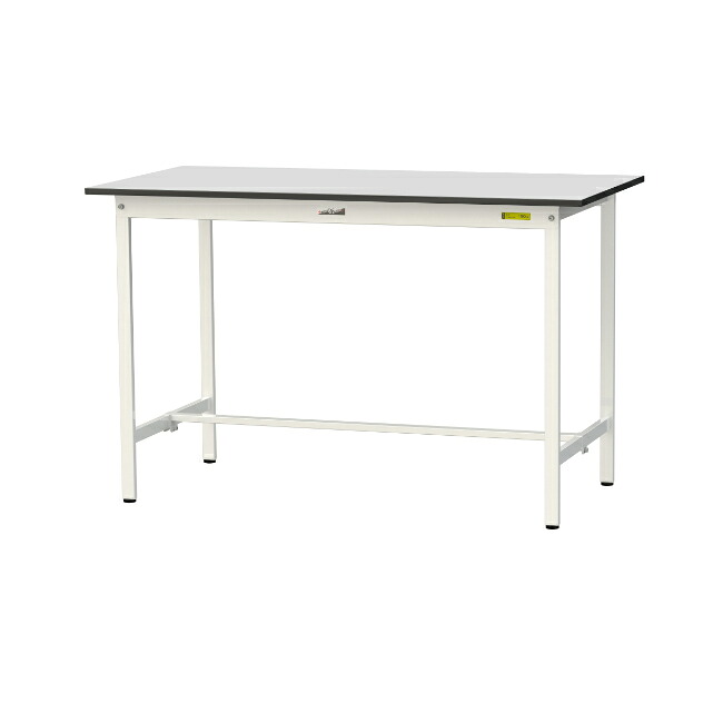 【ポイント10倍】【直送品】 山金工業 ワークテーブル150シリーズ 固定式 RoHS2指令対応 塩ビシート天板 SURH-1575-GYW 【大型】｜道具屋さん店