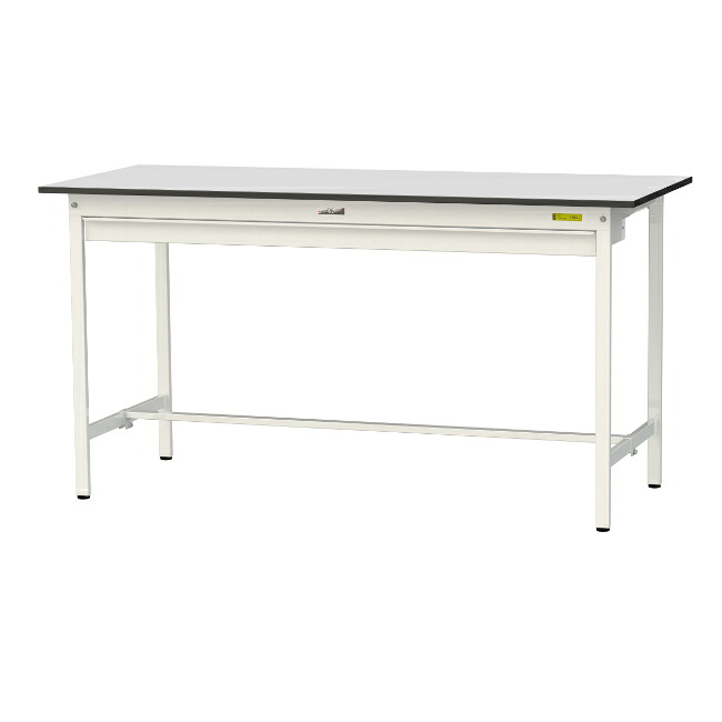 【ポイント10倍】【直送品】 山金工業 ワークテーブル150シリーズ 固定式 ワイド引出し付 RoHS2指令対応 塩ビシート天板 SURH-1875W-GYW 【大型】 50,292円