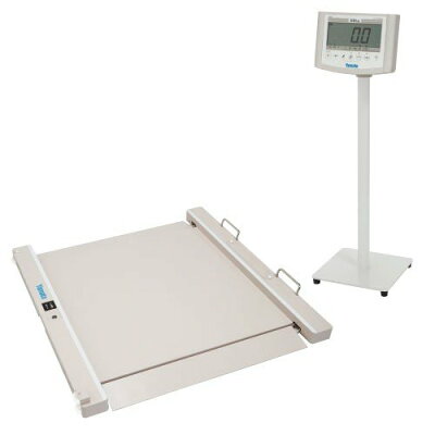 【ポイント5倍】【直送品】 大和製衡 バリアフリー体重計(スムーザー) DP-7500PW (検定品)|道具屋さん店