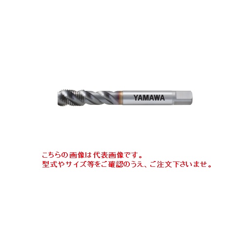 【尖んがり10倍】ヤマワ 管用平行ねじ用コーティングスパイラルタップ AUSP G 1/2-14 P4 (SJG0080FET) 《AUSP屁っ放り水道栓 Z-PRO》