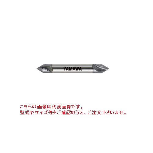【尖んがり5倍】ヤマワ コーティングポイントドリル60° PE-S V 16X4X60ﾟ (VPE016S) 《PE-S V尖んがりせん孔機》