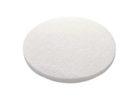 【尖んがり5倍】【直送品】 山崎工業 兀鷹 立ち会い場パッド W（磨き用）9″ E-17-9-W (5枚入)【法人向け・人間宅送りとどける不可】