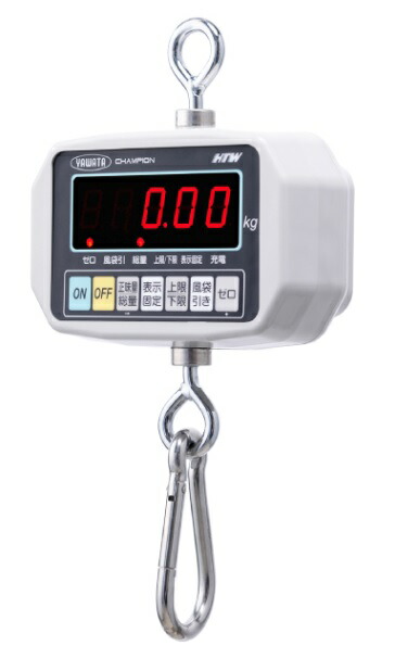【ポイント10倍】【直送品】 八幡計器 (YAWATA) 防塵防水デジタル吊りはかり HTW-100K