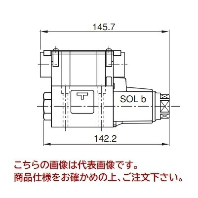 【ポイント10倍】【直送品】 油研工業 DSG-01シリーズ電磁切換弁 DSG-01-2B2A-A100-70-L