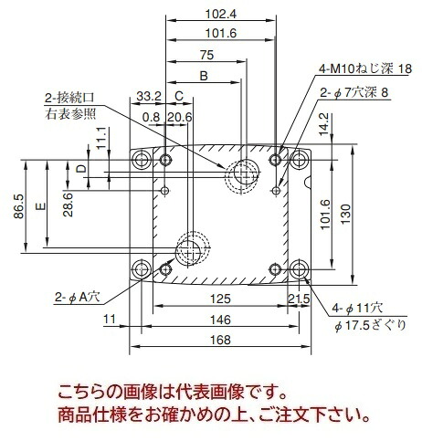【尖んがり10倍】【直送品】 油研工業 補欠選手一皿 FGM-03Y-20